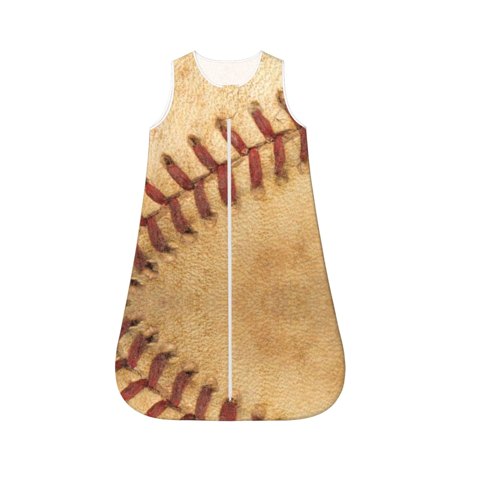 Salouo Vintage Baseball Print Baby Sleep Sack Wearable Blanket for