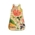 Salouo Vintage Bird Print Baby Sleep Sack Wearable Blanket for Babies