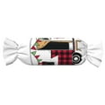 thumbnail image 1 of Salouo Vintage Buffalo Plaid Christmas Camper Pattern Cute Bolster Pillow,Cylindrical Pillow Long Pillow for Bed Round Side Pillow for Knee/Leg/Neck ,- Length 24.4" x 9.8" Diameter, 1 of 8