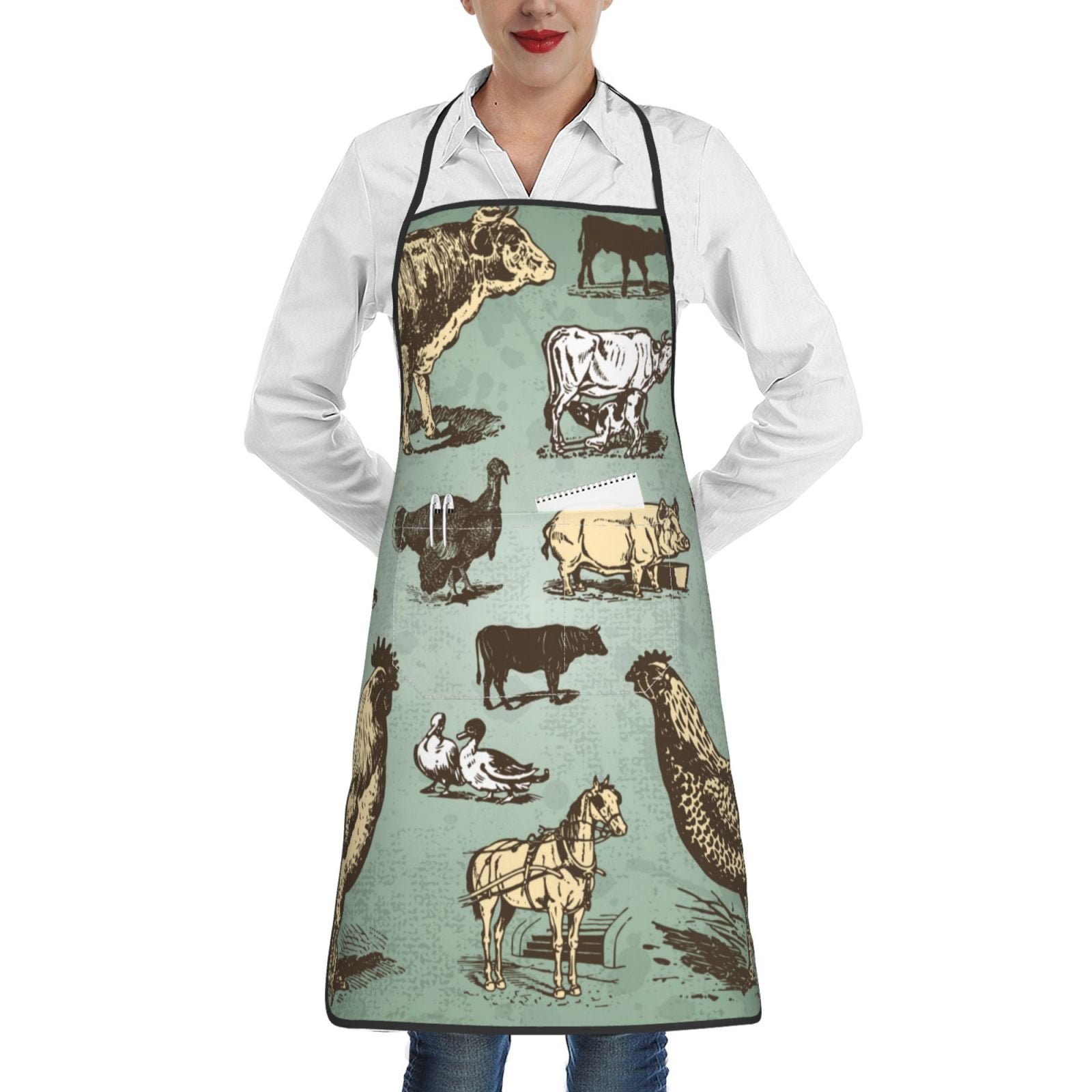 Salouo Vintage Farm Animals 标题 - Walmart.com