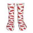 thumbnail image 1 of Salouo Watermelon Pattern Fun Novelty Crew Socks,Casual Athletic Socks Neutral Socks, 1 of 7