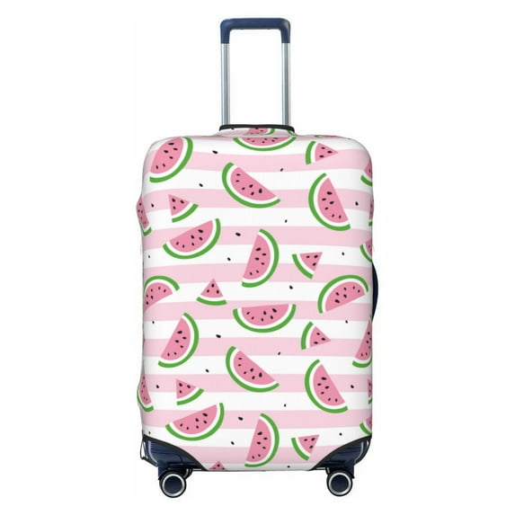 Salouo Watermelon Pattern Travel Dust-proof Suitcase Cover, Softside Suitcase Protector Luggage Cover Protector for 18-32inch ,Not Included Suitcase
