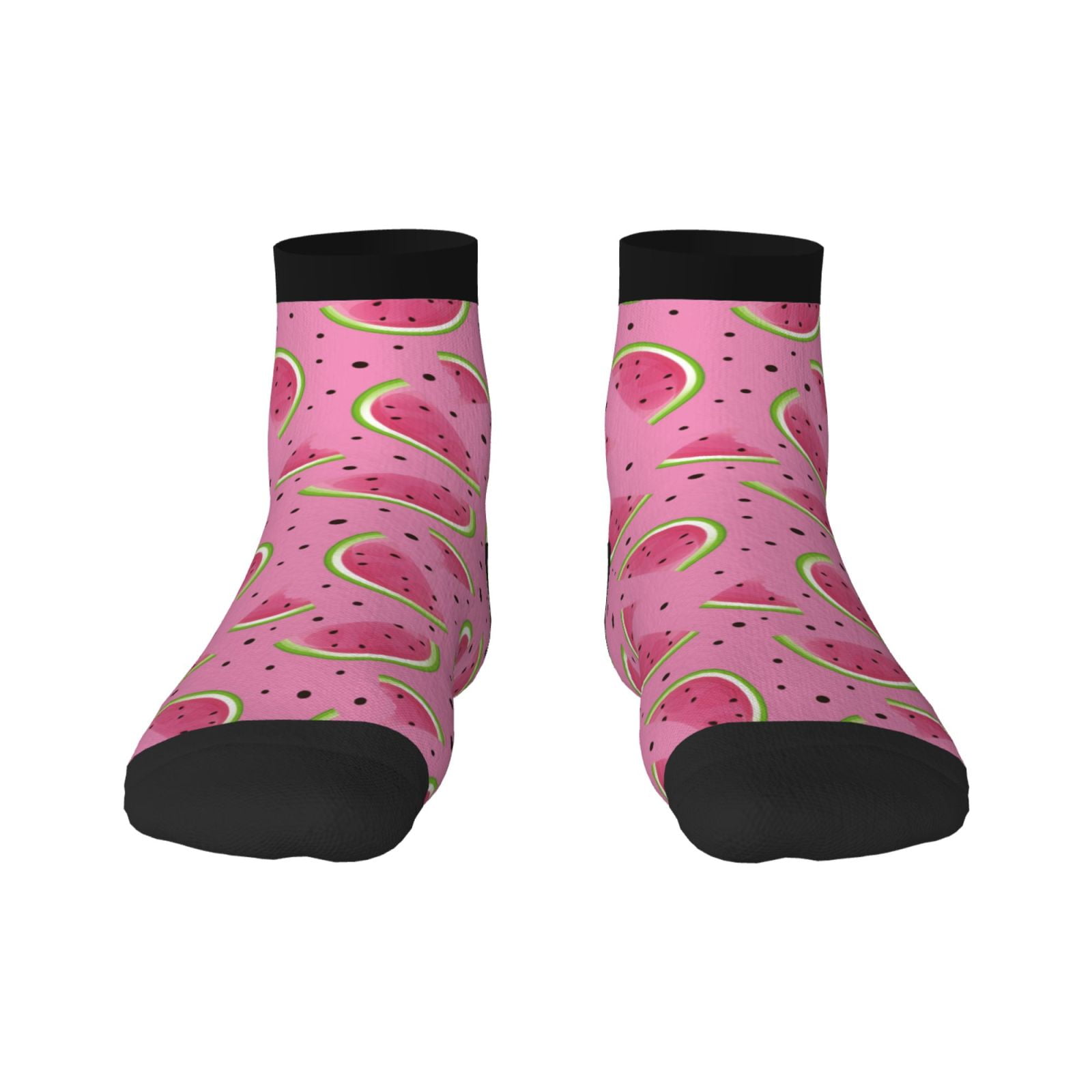 salouo-watermelon-pattern-unisex-middle-tube-socks-middle-finger-knee