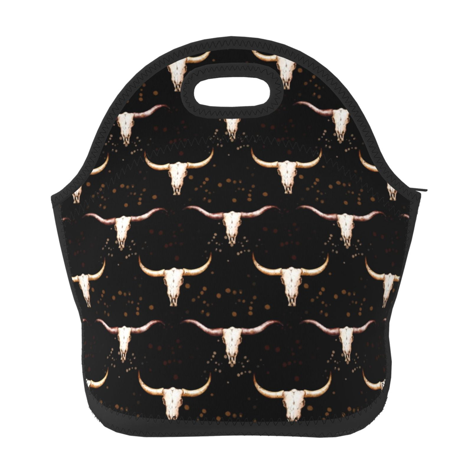 Salouo Western Cowboy for Lunch Tote,Lunch Bag Insulated Lunch Box