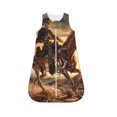Salouo Western Skeleton Cowboy Horse Print Baby Sleep Sack Wearable