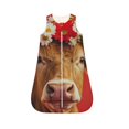 Salouo White And Red Daisy Cow Print Baby Sleep Sack Wearable Blanket