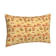 thumbnail image 1 of Salouo Wild West Colorful Print Print Pillow Case Cover,Wrinkle-Free Bed Pillow Cover Pack of 1 Home Decor Fade-Resistant and Stain-Resistant ,Pillows Not Included -16"x24", 1 of 8