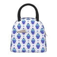 thumbnail image 1 of Salouo Winter Snowflake Skiing Skull for Insulated Lunch Bag for Women/Men - Leakproof Cooler Tote Bag Organizer - Reusable Lunch Box for Office Picnic Hiking Beach-One Size, 1 of 6