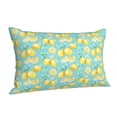 thumbnail image 1 of Salouo Yellow Lemon Pattern Pillow Cases,1PC Pillow Covers with Envelope Closure Decorative Pillow Case for Bed Couch,Pillows Not Included-14"x20", 1 of 6