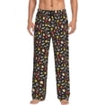 thumbnail image 1 of Salouo cute insects Print Pajama Pants for Men, Lounge Pants Elastic Waistband Casual Men's sleepwear Loungewear Sleep Pajama Pant-X-Large, 1 of 6