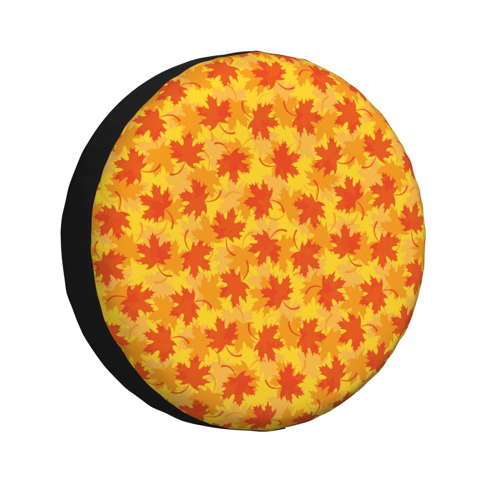Salouo fall retro maple leaf Print Spare Tire Cover 1417 inch Spare