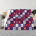 thumbnail image 1 of Salouo golf Print Throw Blanket Gifts for Women Men Soft Flannel Blanket for Home Living Room Decor Bedroom Blanket Gifts for Mom Dad -60"x50", 1 of 5