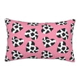 thumbnail image 1 of Salouo heart with cow Print Print Pillow Case Cover,Wrinkle-Free Bed Pillow Cover Pack of 1 Home Decor Fade-Resistant and Stain-Resistant ,Pillows Not Included-14"x20", 1 of 6