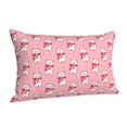 thumbnail image 1 of Salouo pink Scarf bear Pattern Pillow Cases,1PC Pillow Covers with Envelope Closure Decorative Pillow Case for Bed Couch,Pillows Not Included-20"x30", 1 of 6