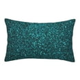 thumbnail image 1 of Salouo teal sparkling Print Print Pillow Case Cover,Wrinkle-Free Bed Pillow Cover Pack of 1 Home Decor Fade-Resistant and Stain-Resistant ,Pillows Not Included-20"x30", 1 of 6