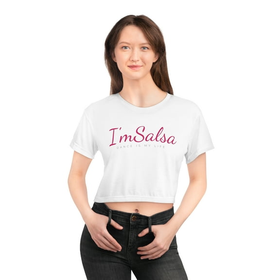 Salsa Dance Gift Crop Tee