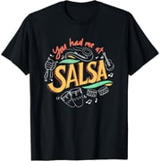 Salsa Dance Love Salsa Dance Dancer Gifts Dancing Lessons T-Shirt