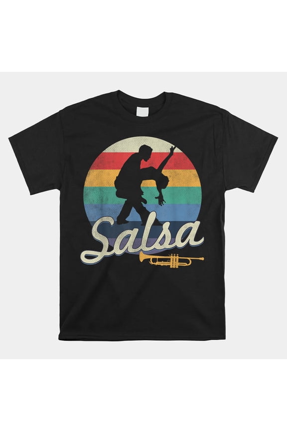 Salsa Dancing Latin Salsero Ballroom Dance Instructor Graphic Unisex T-Shirt, S-5XL