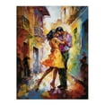 thumbnail image 1 of Salsa Latin Street Dance Colourful Dancing Painting Rhythm Body Energy Theatre Arts Artwork Extra Large XL Wall Art Poster Print, 1 of 5