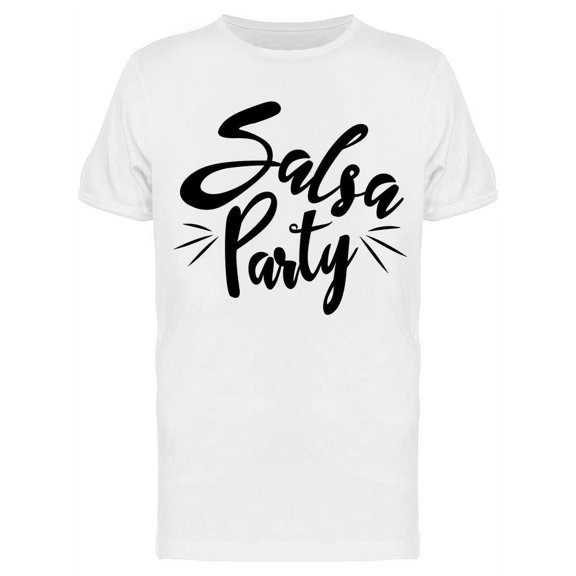 Salsa Party  T-Shirt Men -Image by Shutterstock, Male Large