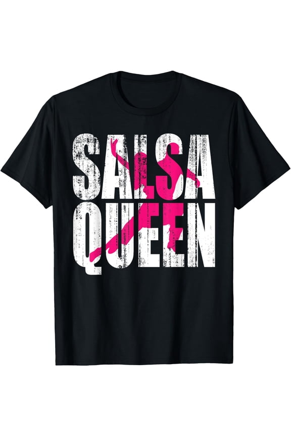 Salsa Queen T-Shirt | Cute Salsa Queen Dance Shirt Gift