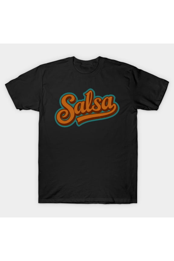 Salsa Retro Design Latin Dance Music Culture Graphic Tee Unisex T-Shirt