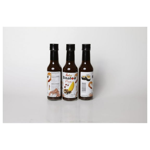 Salsa Sinaloa Prieta Hot Sauce, set of 3 (3 Bottles)