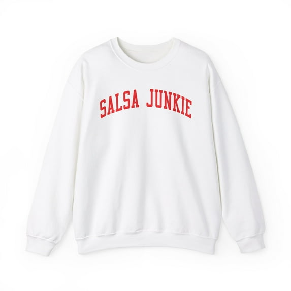 Salsa Sweatshirt Gifts Crew Neck Shirt Long Sleeve Unisex
