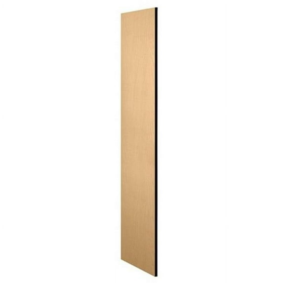 Salsbury 33335MAP Side Panel For 21 Inch Deep Designer Wood Locker - Without Sloping Hood - Maple