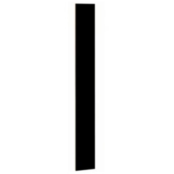 Salsbury 33369BLK Front Filler Vertical - 9 Inches Wide For Designer Wood Locker - Black