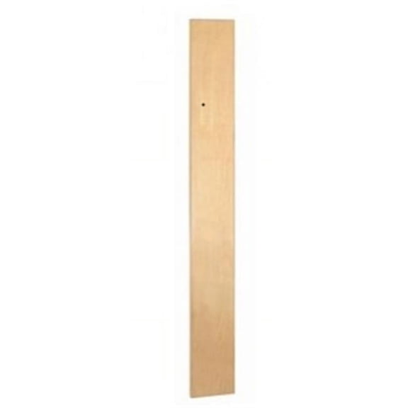 Salsbury 33369MAP Front Filler Vertical - 9 Inches Wide For Designer Wood Locker - Maple