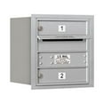 thumbnail image 1 of Salsbury 3704S-02ARU 4 Door High Unit 16.50 Inches - Single Column - 2 Mb1 Doors - Aluminum - Rear Loading - Usps Access, 1 of 1