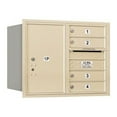 thumbnail image 1 of Salsbury 3706D-04SRU 6 Door High Unit 23.50 Inches - Double Column - 4 Mb1 Doors - 1 Pl6 - Sandstone - Rear Loading - Usps Access, 1 of 1