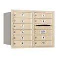 thumbnail image 1 of Salsbury 3706D-10SRP 6 Door High Unit 23.50 Inches - Double Column - 10 Mb1 Doors - Sandstone - Rear Loading - Private Access, 1 of 1