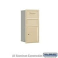 thumbnail image 1 of Salsbury 3709S-1CSR 34 in. Recessed Mounted 4C Horizontal Collection Box - 9 Door High Unit - Single Column - Rear Access, Sandstone, 1 of 1