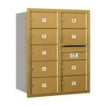 thumbnail image 1 of Salsbury 3710D-09GRP 4C Horizontal Mailbox 10 Door High Unit - 37.50 Inches - Double C, 1 of 1