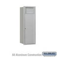 thumbnail image 1 of Salsbury 3711S-1BAR 41 in. Recessed Mounted 4C Horizontal Receptacle Bin - 11 Door High Unit - Single Column - 1 Receptacle Bin - Aluminum - Rear Access, 1 of 1