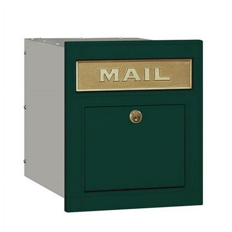 4100 Series 11.5 in. W x 13.25 in. H x 15.75 in. D Black Locking Plain Door Cast Aluminum Column Mailbox 4100 Series 11.5 in. W x 13.25 in. H x 15.75 in. D Black Locking Plain Door Cast Aluminum Column Mailbox