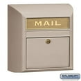 thumbnail image 1 of Salsbury 4150P-BGE 14.5 In. W X 14.5 In. H X 6 In. D Plain Door Modern Mailbox In Beige, 1 of 1