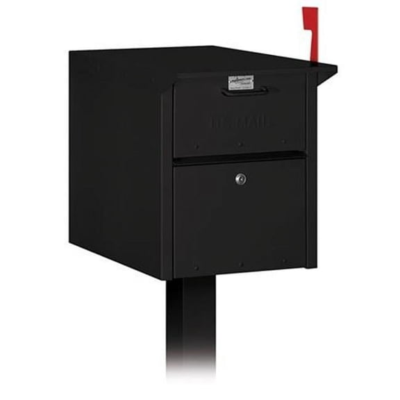 Salsbury 4350BLK Mail Chest In Black