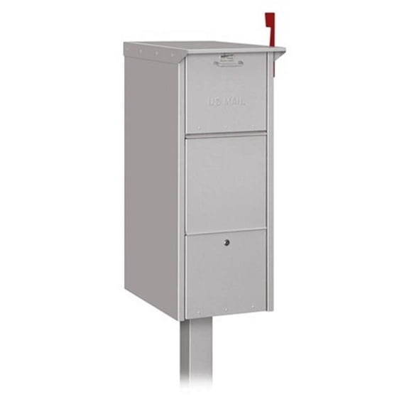 Salsbury 4375SLV Mail Package Drop In Silver