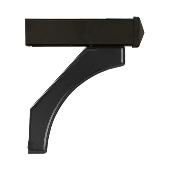 Arm Kit - Replacement for Deluxe Post for (1) Mailbox - Black