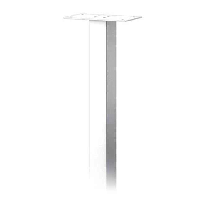 Salsbury 4385WHT Standard In-Ground Mounted Mailbox Pedestal In White