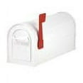 thumbnail image 1 of Salsbury 4800 Series Heavy Duty Rural Mailbox, White, Aluminum, 1 of 2