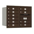 thumbnail image 1 of Salsbury  6 Door High Unit - Bronze - Double Column - Rear Loading - USPS Access, 1 of 1