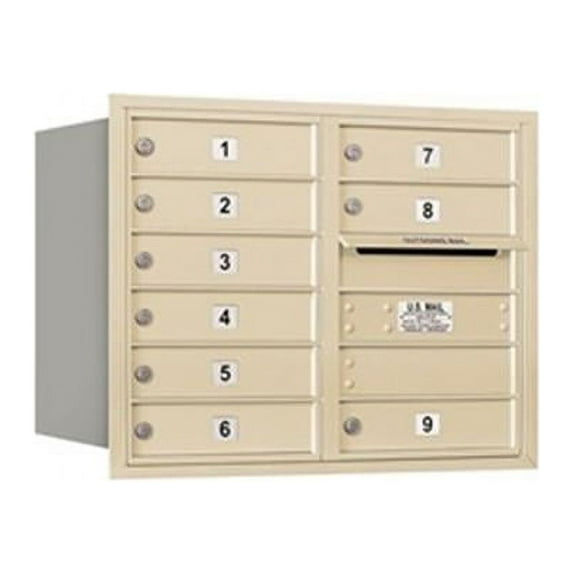 Salsbury 6 Door High Unit Double Column - Sandstone - 23.50 Inches