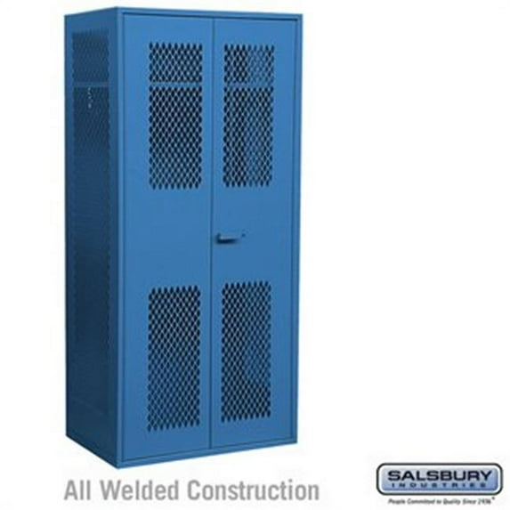 Salsbury 7150BLU 36 x 78 x 24 in. Military TA-50 Storage Cabinet, Blue