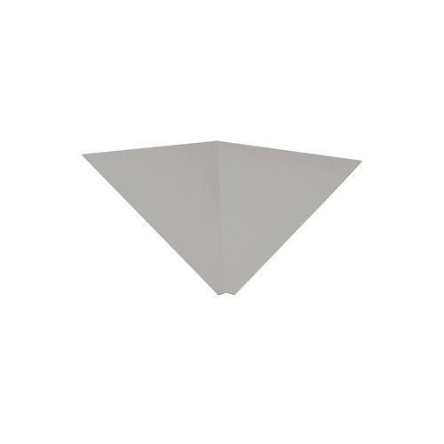 Salsbury 77878GY Corner Sloping Hood Filler Size 1 In. H X 18 In. W X 18 In. D, Color - Gray