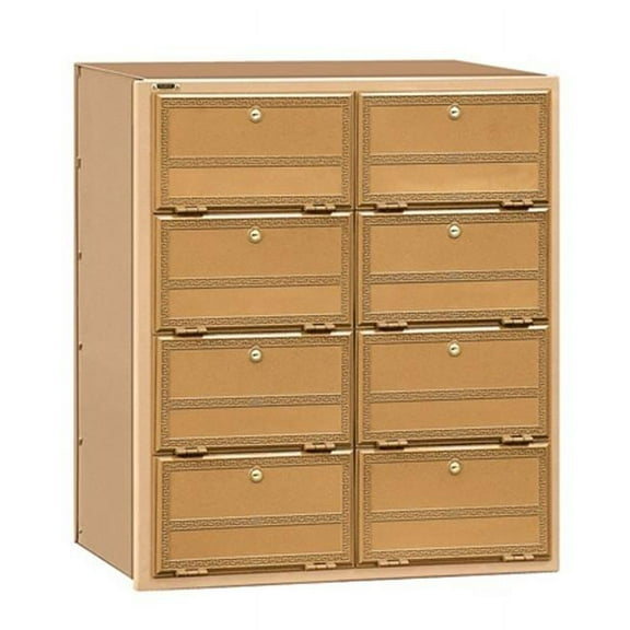 Americana Mailbox - 8 Doors - Rear Loading