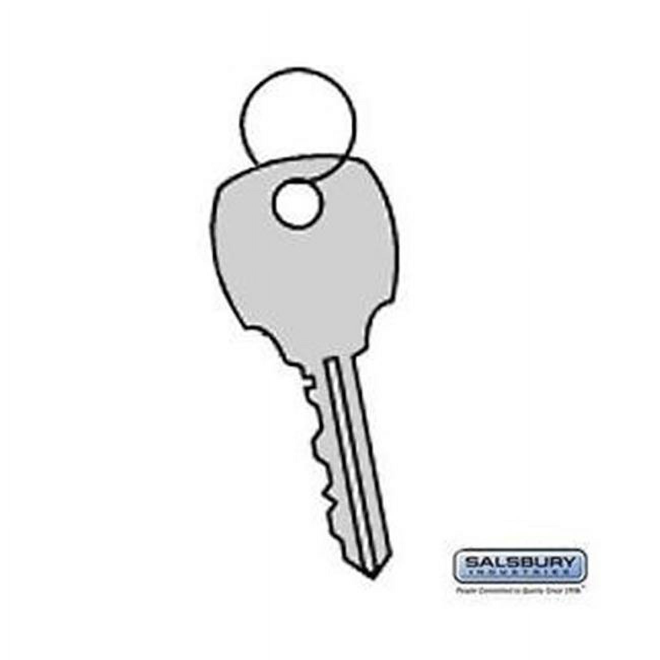 Salsbury 8121 Master Control Key for Combination Padlock of Heavy Duty ...